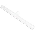 SPARTA 24" Floor Squeegee Replacement Head, Seamless Rubber with Rust-Free Plastic Frame for HACCP Compliance, Heavy-Duty Industrial Use