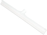 SPARTA 24" Floor Squeegee Replacement Head, Seamless Rubber with Rust-Free Plastic Frame for HACCP Compliance, Heavy-Duty Industrial Use
