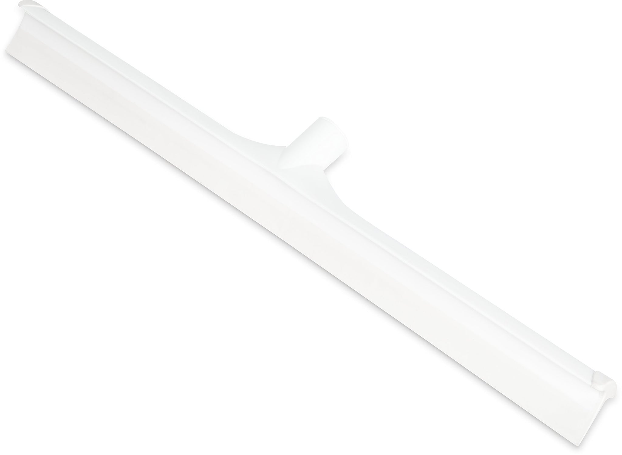 SPARTA 24" Floor Squeegee Replacement Head, Seamless Rubber with Rust-Free Plastic Frame for HACCP Compliance, Heavy-Duty Industrial Use