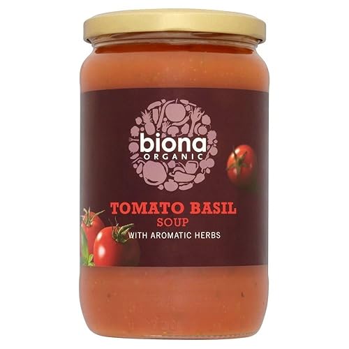 Biona Organic Tomato & Basil Soup (680g) - Pack of 6