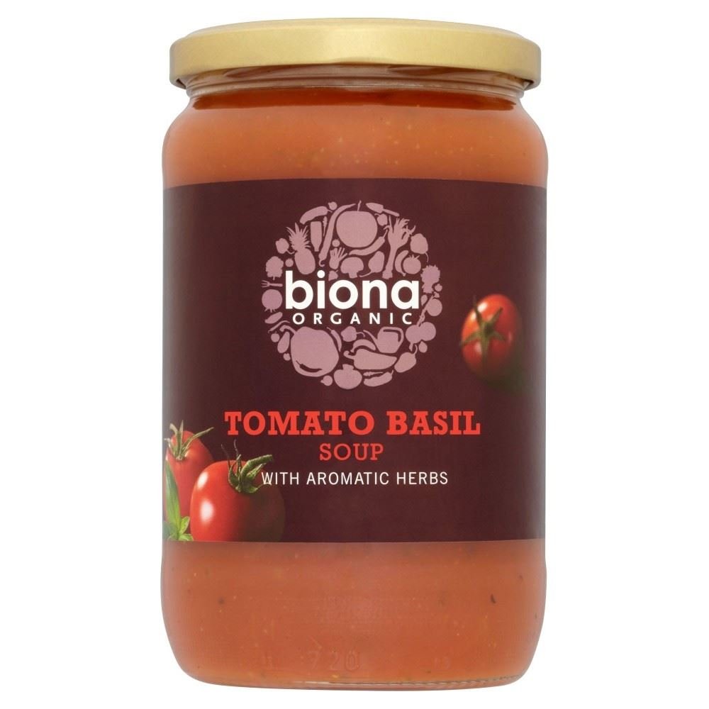 Biona Organic Tomato & Basil Soup (680g) - Pack of 6