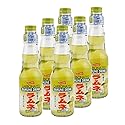Shirakiku Ramune Drink, Carbonated Marble Soft Drink of Japan 6.76 oz (Yuzu, Pack of 6)