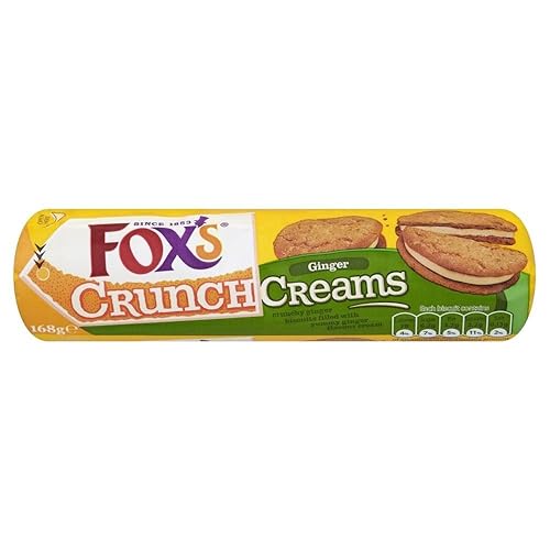 Fox's Ginger Crunch Creams (168g) - Pack of 6