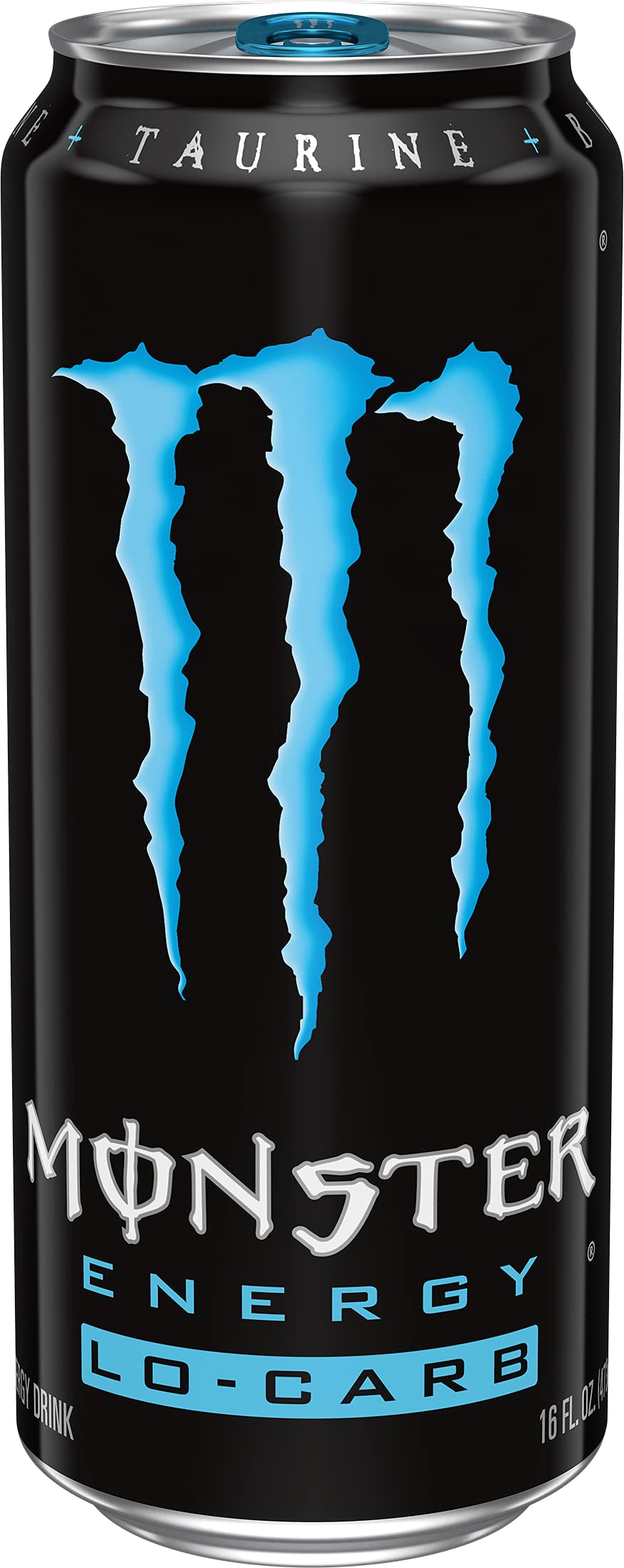 Monster Energy, Lo-Carb Monster, Low Carb Energy Drink, 16 Ounce
