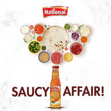 National Foods Mango Chilli Sauce 10.58 oz (300g) | Traditional & Spicy | Sweet & Tangy | Condiment for Dipping & Topping | Premium Glass Bottle