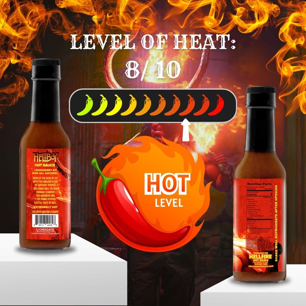 Hellboy Legendary AF Hot Sauce