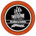 Twisted Pine Blueberry Cobbler Flavored Coffee, Single-Serve Cups for Keurig K-Cup Brewers, 24 Count
