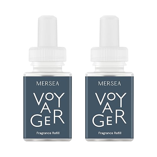 Pura & Mersea Home Scent Refill - Smart Home Air Diffuser - Hours of Luxury Fragrance per Refill - Clean & Safe Pura Diffuser Refills - Voyager (2