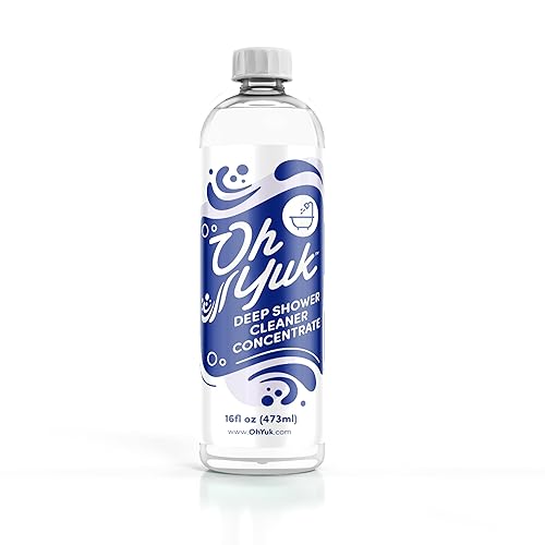 Oh Yuk Deep Shower Cleaner Concentrate - Refill Makes 4 Sprays | Dissolves Soap Scum from Tubs, Showers & Tile | Vegan, Responsibly Made in America