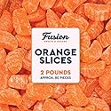 Orange Slices Candy - 2 Pound Bulk Bag - Approx 70 Count | Orange Jelly Candy, Nostalgic Fruit Slices | Office Bowls, Buffets, Snacking & More