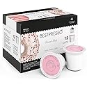 Bestpresso Coffee, Donut Shop Medium Roast Single Serve K-Cup Pods, 96 Count (Compatible With 2.0 Keurig Brewers) 8 Packs Of 12 Cups