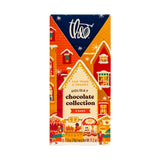 Theo Chocolate Holiday 4-Pack Organic Chocolate Bar Variety Gift Pack
