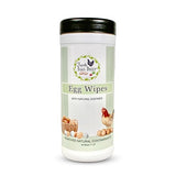 Fresh Eggs Daily Egg Wipes - Enzyme-Based Egg Cleaner for Backyard Chickens, No Rinse Needed, Natural Enzyme Formula - 40 Natural Cleaning Wipes