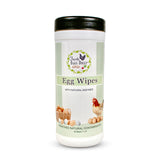 Fresh Eggs Daily Egg Wipes - Enzyme-Based Egg Cleaner for Backyard Chickens, No Rinse Needed, Natural Enzyme Formula - 40 Natural Cleaning Wipes