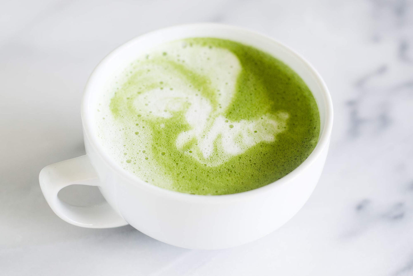 Sweet Matcha Latte Green Tea Powder Japanese Mix 12oz with Electric Milk Frother