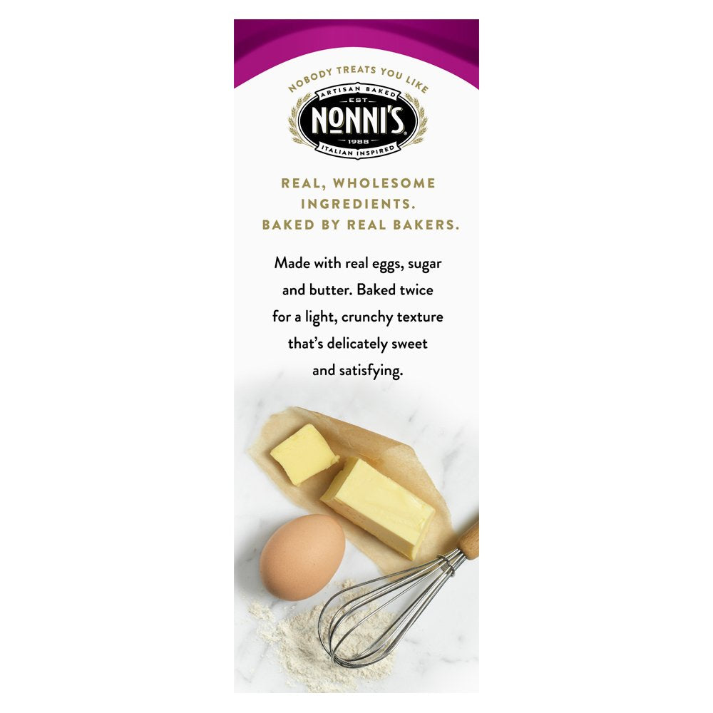 Nonni's 3 Boxes of Biscotti, Salted Caramel, 24 Count (Pack of 3)