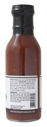 Paradigm Foodworks Tennessee Whiskey BBQ Sauce, 12 Fl Oz