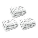 ITTAHO 3 PCS Window Scrubber Refill Sleeve, Reusable & Washable Scrubber Replacement Head for Window Professional Microfiber Cover Window Washer