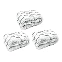 ITTAHO 3 PCS Window Scrubber Refill Sleeve, Reusable & Washable Scrubber Replacement Head for Window Professional Microfiber Cover Window Washer