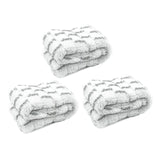 ITTAHO 3 PCS Window Scrubber Refill Sleeve, Reusable & Washable Scrubber Replacement Head for Window Professional Microfiber Cover Window Washer