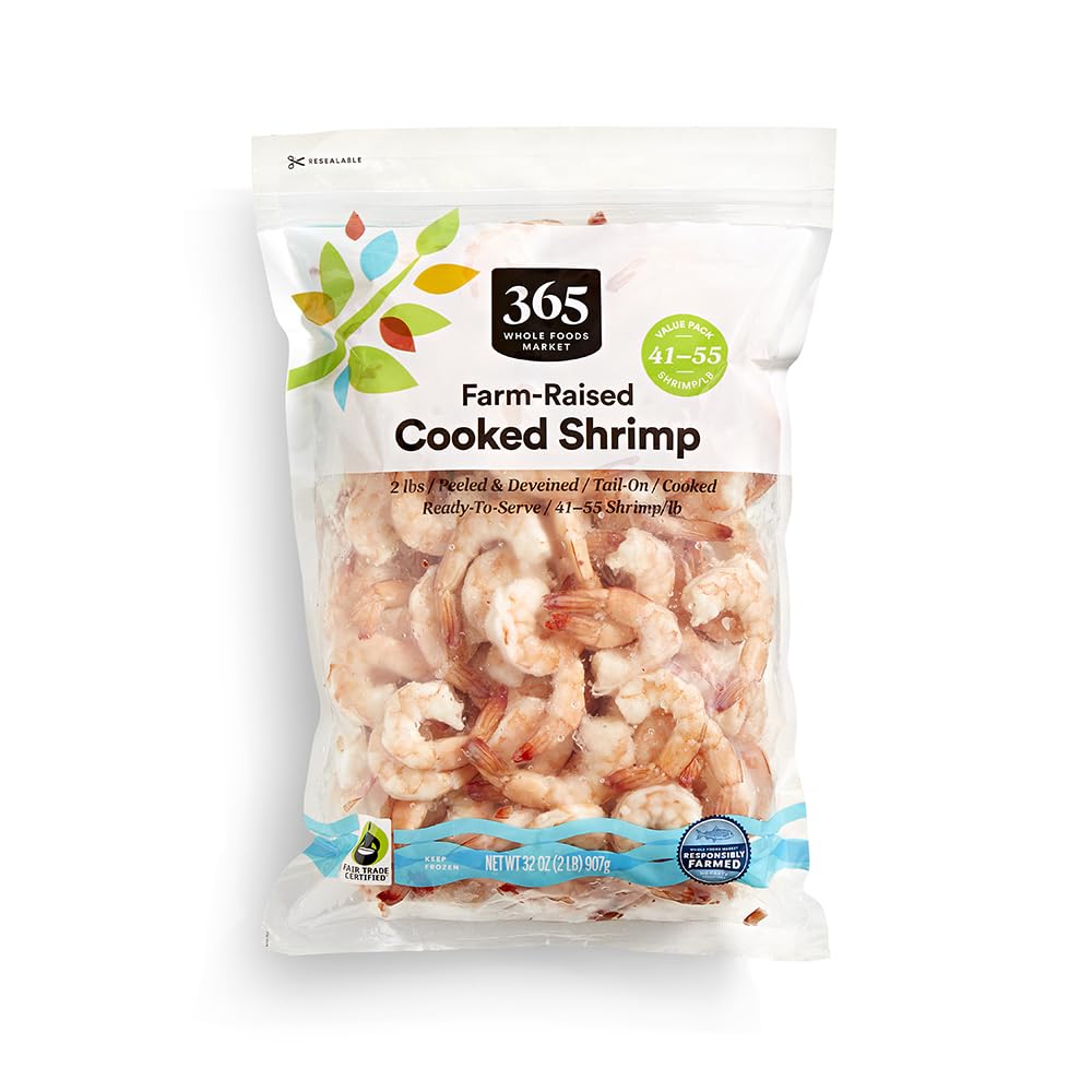 365 by Whole Foods Market Shrimp 41-55 Value Pack, 32 OZ