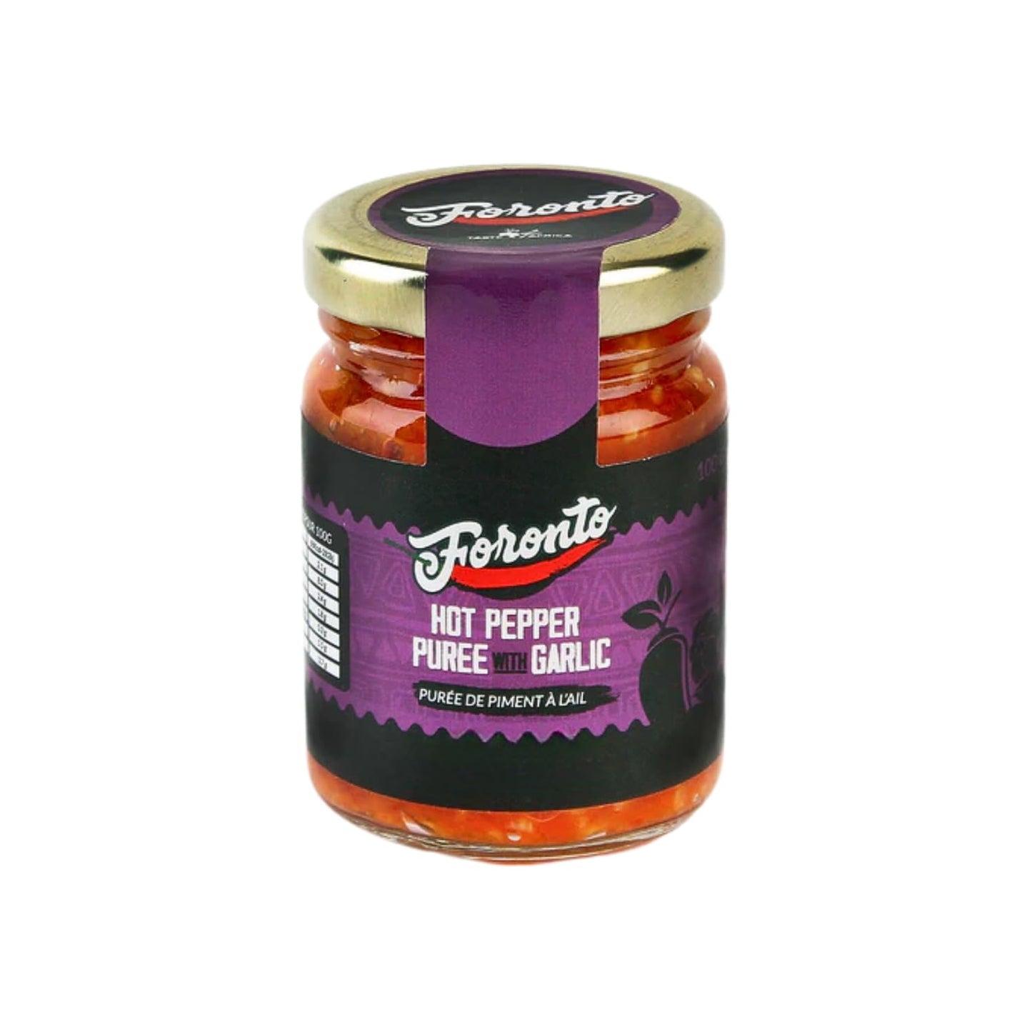 Authentic Taste Africa Pepper Sauces & Purees - Traditional West African Chili Sauce Made with a Variety of Peppers, Ginger & Garlic, Flavor-Packed