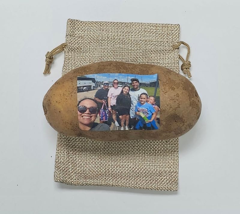 Potato Parcel (Burlap Sack and Potato Face Bundle)