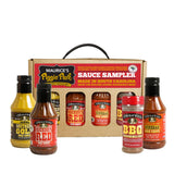 Maurice's Barbeque Grill Variety Set - Southern Gold® BBQ Sauce, Barbeque Seasoning & Rub, Vinegar BBQ Sauce & Hickory Red Barbecue