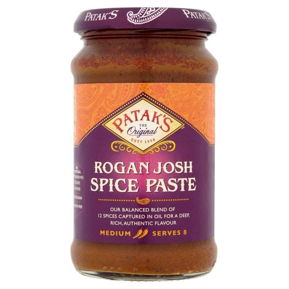 Patak's Rogan Josh Spice Paste 283g - Pack of 2
