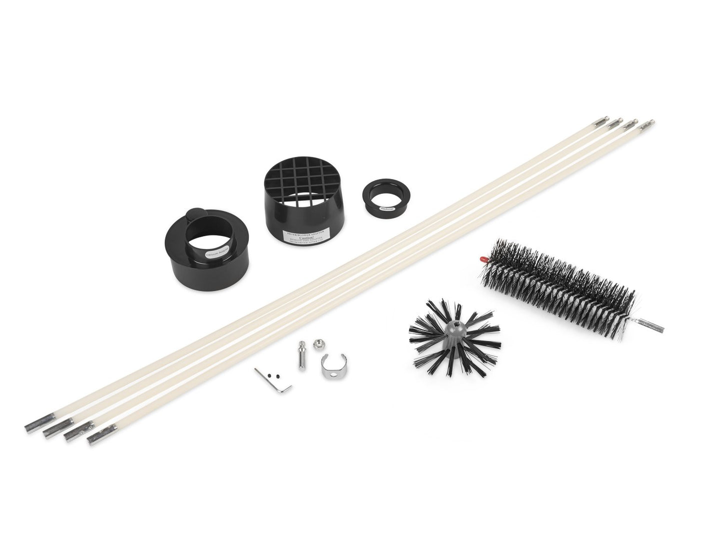 Dryer Vent Duct Cleaning Kit - Gardus RLE202 LintEater Rotary Dryer Vent Cleaner Kit, Removes Lint, Dryer Vent Cleaning System Extends Up to 12’
