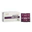 Organic Earl Grey Loose Leaf Tea, USDA Organic Certified, Citrusy and Floral, Single Serve Loose Leaf Tea (32-Pack), Limited Small Batch, Single