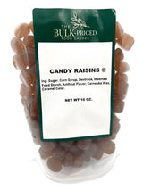 Candy Raisins, Bulk Size, (1 lb. Resealable Zip Lock Stand Up Bag)