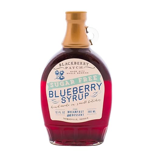 BLACKBERRY PATCH Ns Wild Blueberry Syrup, 12 OZ
