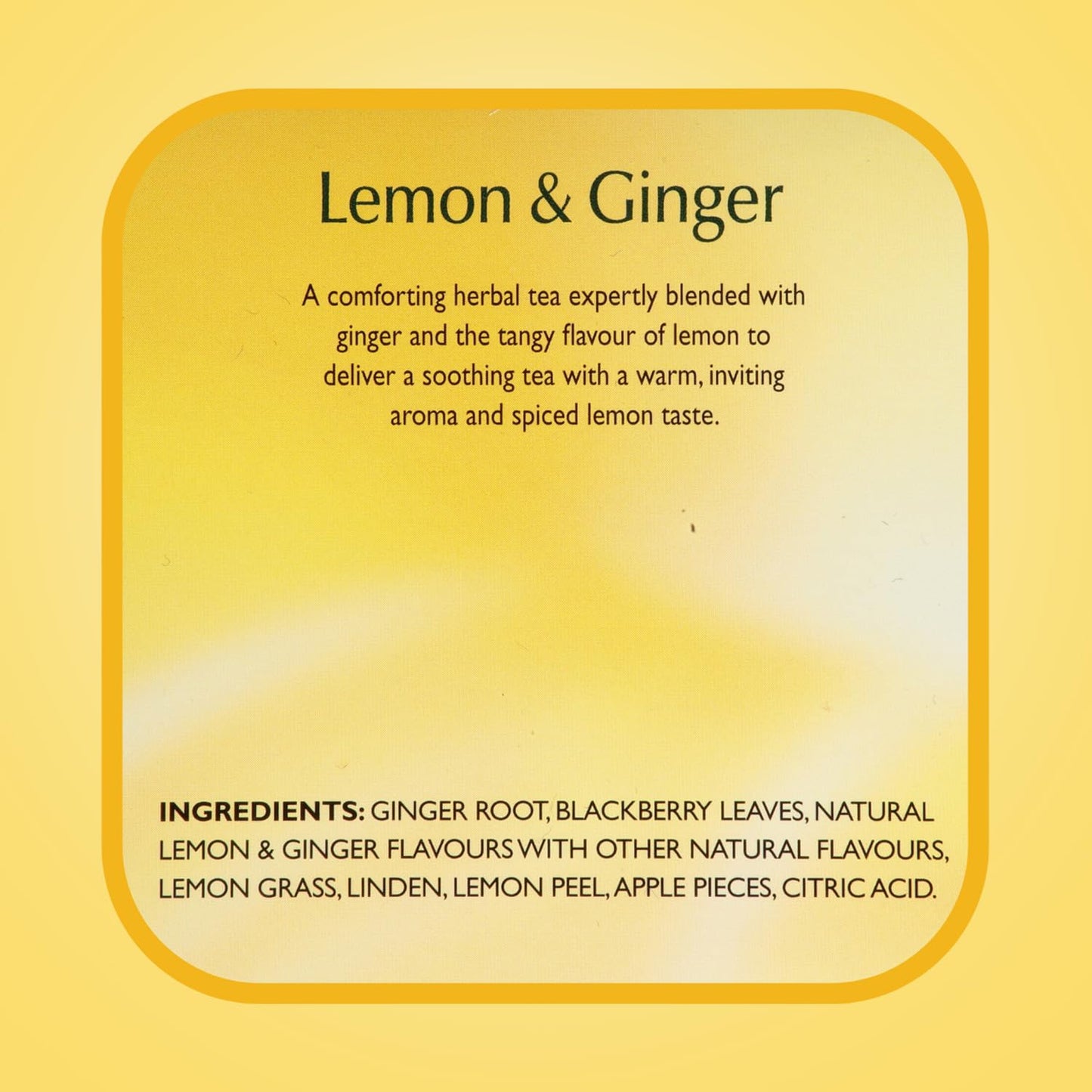Twinings Tea K-Cups, Lemon & Ginger Tea - Wellness Tea, Naturally Caffeine-Free Herbal Tea K-Cups for Keurig, 12 Count