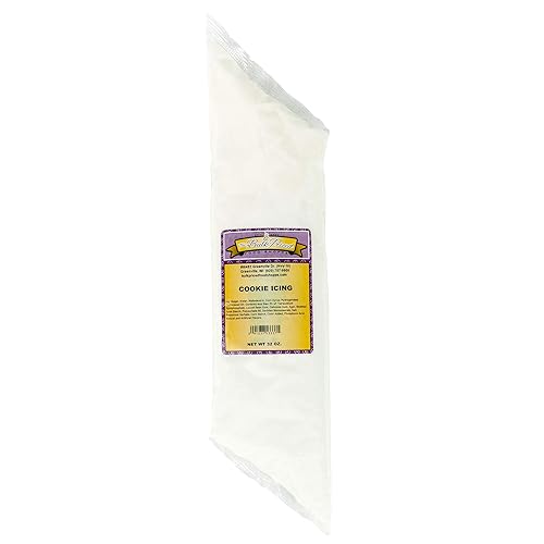 Cookie Icing, Vanilla-flavored frosting, Ready-to-use, Bulk Size, 32 oz. Squeeze Pack (2 lb.)