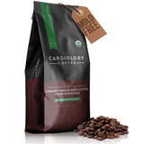 Cardiology Coffee - Medium Roast Decaf Coffee Beans - USDA Certified Organic, Mold Free 12oz Premium Whole Bean Coffee - Decaf Barista-Style Beans