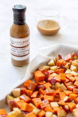 Terrapin Ridge Farms Apple Cider Maple Balsamic Vinaigrette - Gourmet Salad Dressing and Marinade - 1 Quart Bottle