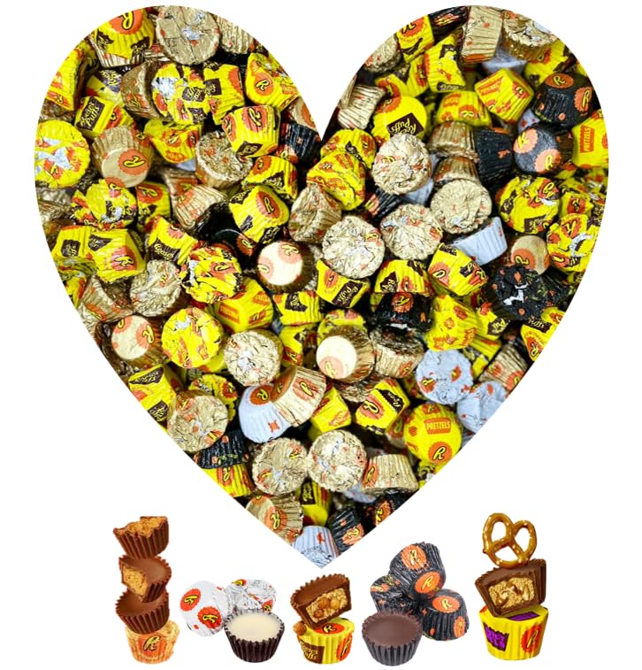 ReesesPeanut Butter Cups Assortment Miniatures Peanut Butter Cups Candy (2 Pounds)