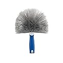Unger Cobweb & Corner Duster - Dusters for Cleaning, Compatible with Telescopic Poles, Dusting Tools, Great for Ceilings, Moldings, HVAC & Floor