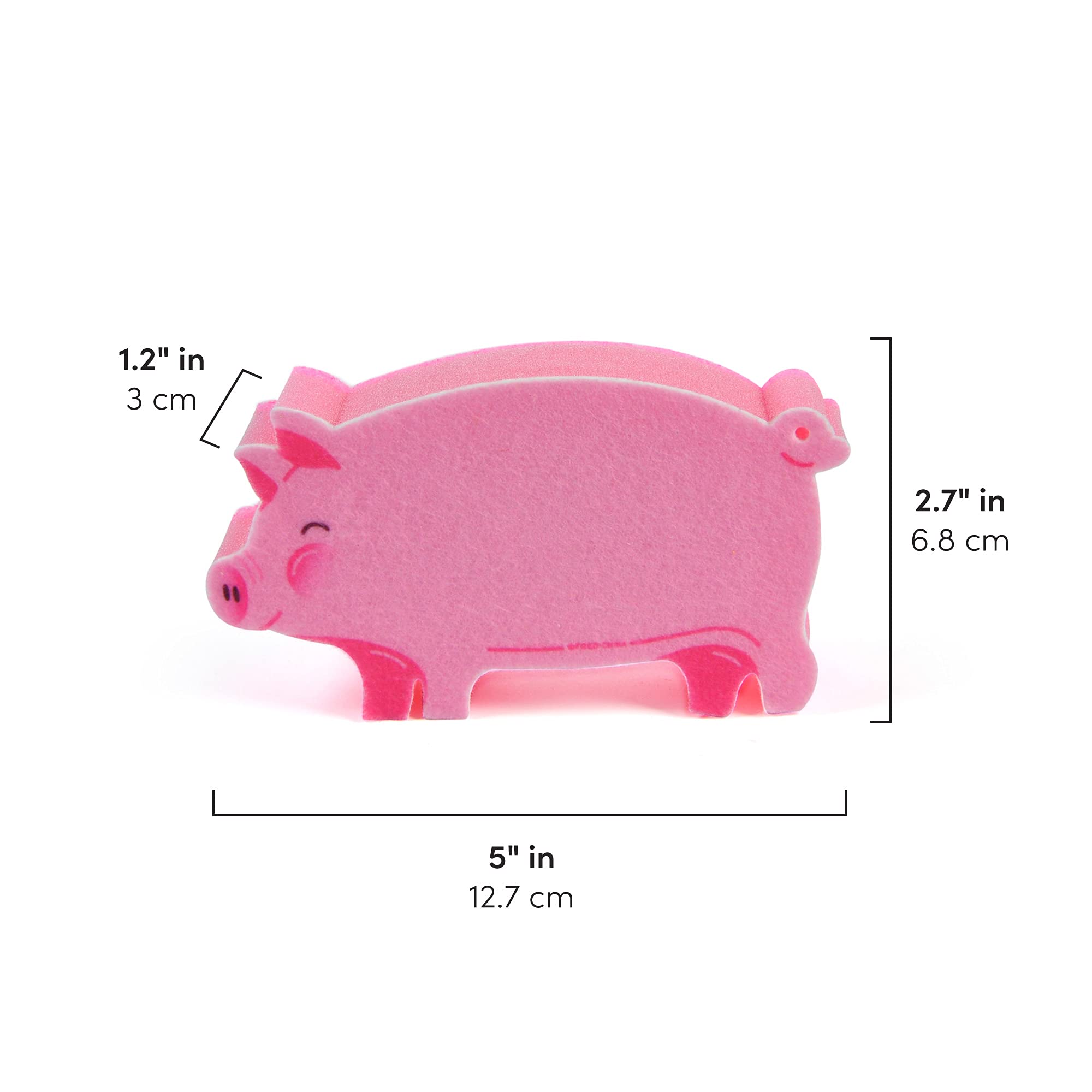 Genuine Fred, Pigsty, Kitchen Sponges, Set of 2, Pink (5286340)