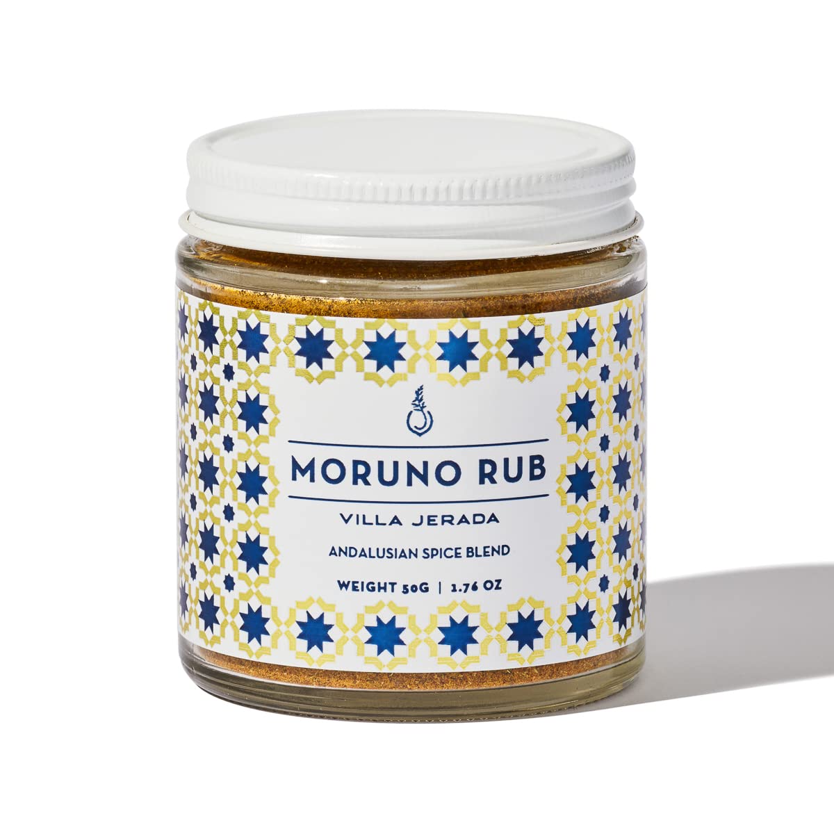 Villa Jerada, Moruno Premium Rub 1.76 oz - Andalusian Spice Blend, Spanish-Style Dry Rub, Aromatic and Savory complexity to Meats, Stews & Mushrooms