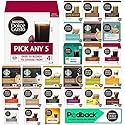 Nescafe Dolce Gusto Coffee, Tea, Chocolate Pods. Pick Any 5 Packs from 40+ Blends Inc: Decaf, Caramel, Cappuccino, Latte, Mocha, Espresso, Skinny