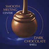 Lindt Chocolate Lindor Truffles, Dark Chocolate, Great for Holiday Gifting, 60 Count(Pack of 1)