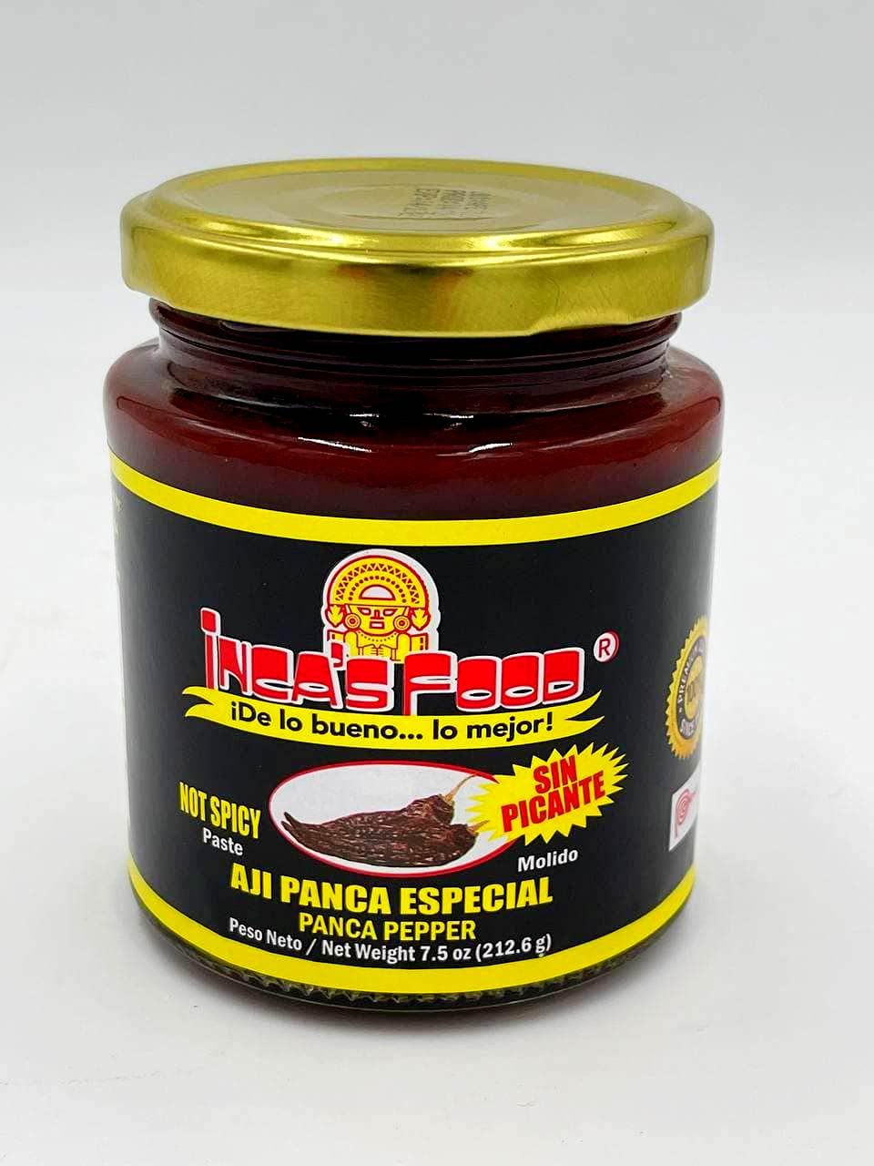 Panca Peper Paste (NOT SPICY) 7.5 oz (213 g) - Inca's Food AJI PANCA ESPECIAL PASTA