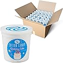 Birthday Cake Cotton Candy Favors (Gift Set of 50) - Unique Ideas for Holidays, Birthdays, Celebrations, Party Favors