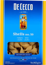 De Cecco Pasta Conchiglie Rigate, 16 Ounce