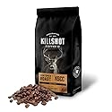 Killshot Coffee Whole Bean - 12 Ounce Bag, Medium-Dark Roast, (12 oz, Huntsmen Roast)