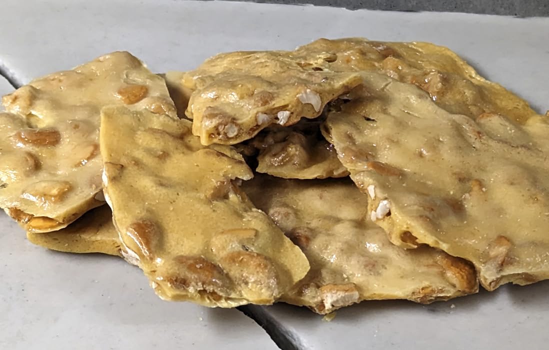 Andrews Candy Company Cashew Brittle, 1.5 Pounds