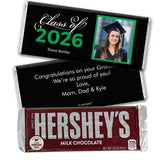 24 Pack Personalized Graduation Class of 2026 Standard Milk Chocolate Candy Bar Party Favors For Senior Gifts, Table Decoration, Dessert Tables & More