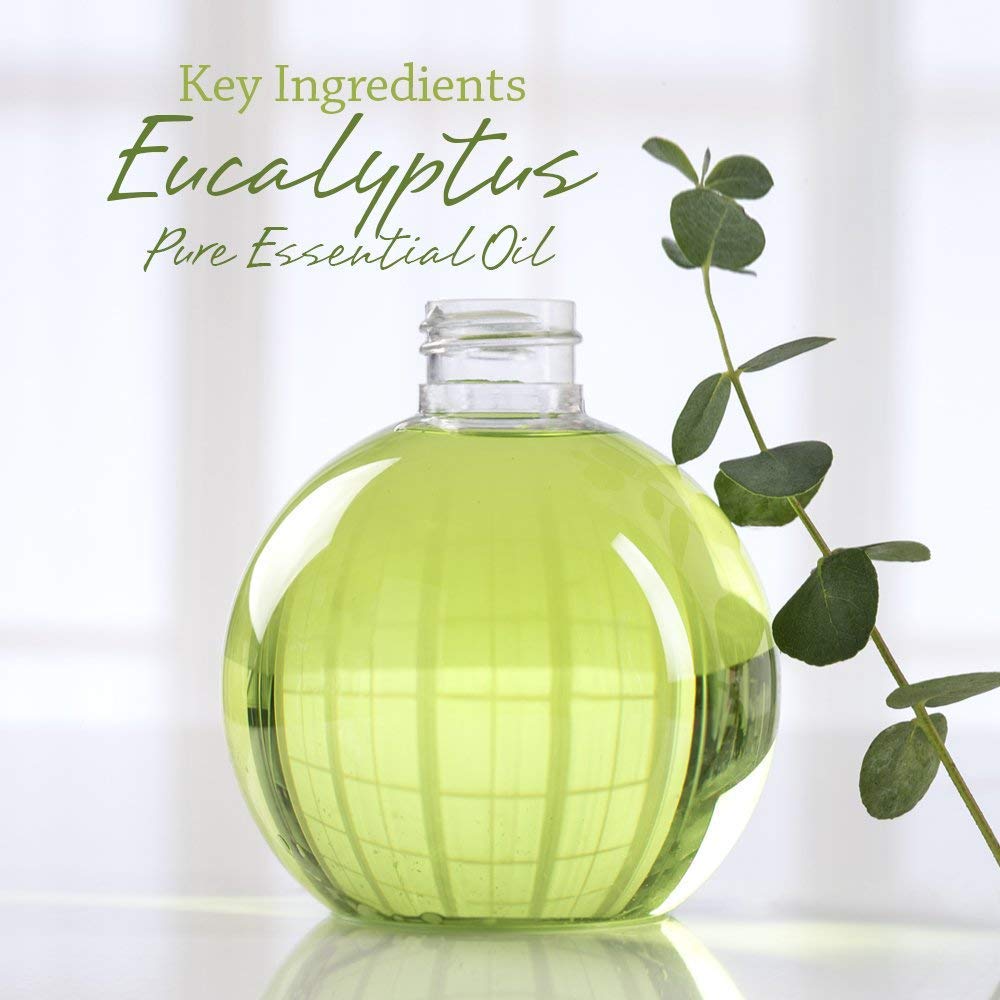 VIOIS, Eucalyptus Aromatherapy Air Freshener Room Spray for Car, Pillow, Linen, Bedroom, Bathroom & Office. Pure Essential Oil Blend. Handmade in The